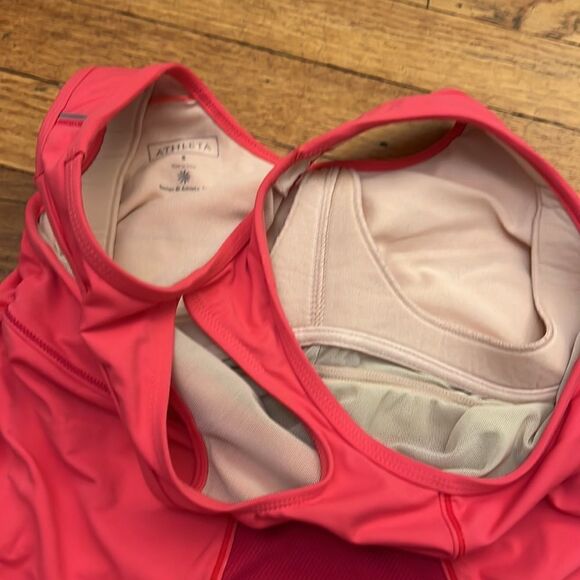 Athleta Energy Workout cycling tank top size S - Picture 5 of 9
